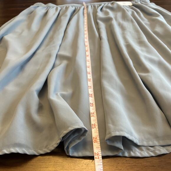 NWT Gap Gray Skirt In Flowy Gauzey Material Sz XL Normcore Fallcore Whimsygoth - Picture 3 of 10